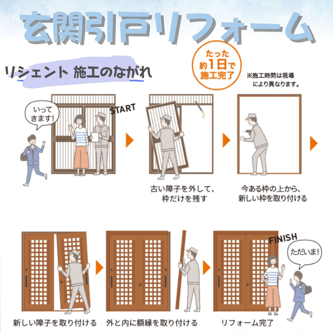 【玄関引戸】こんにちは！まどありー