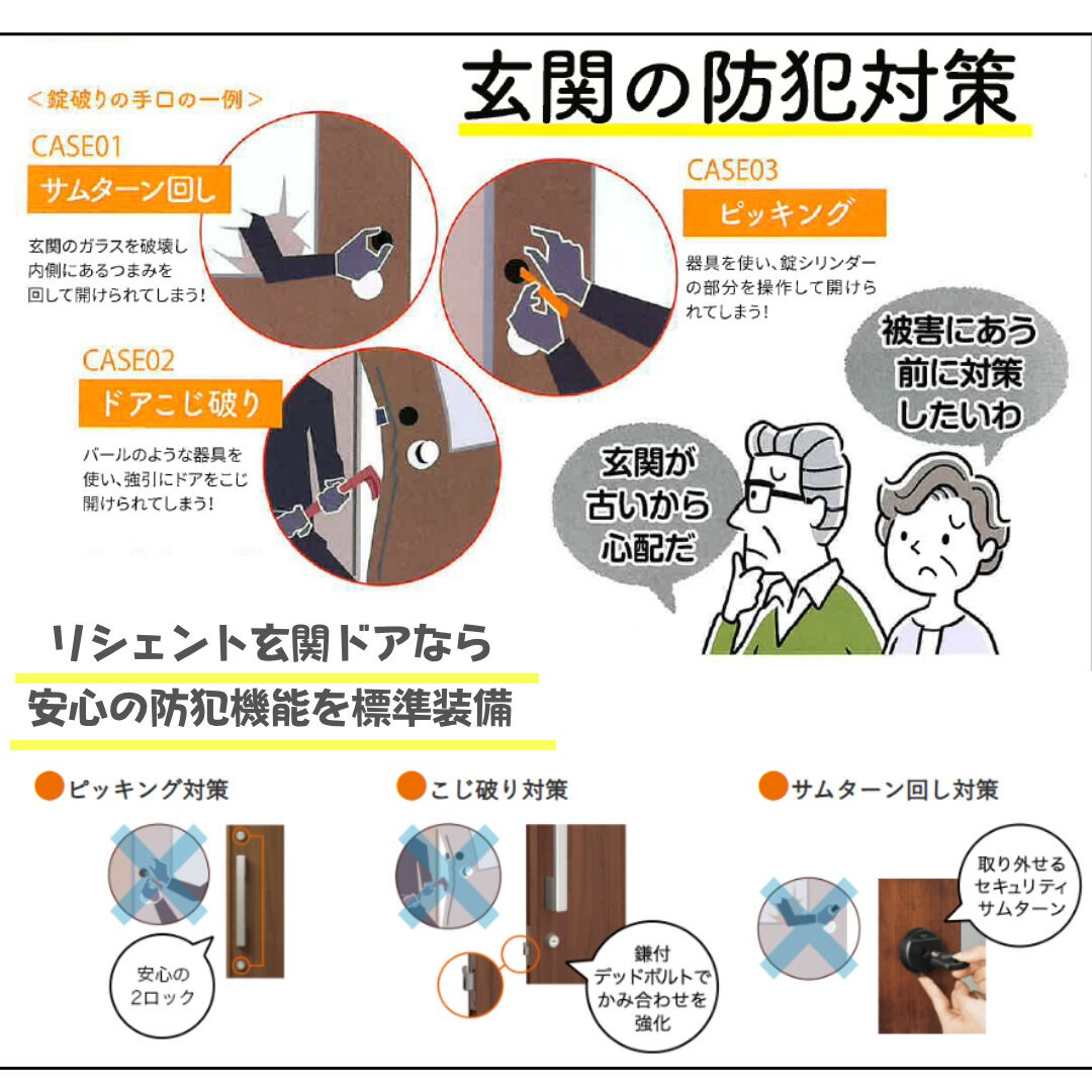 【玄関ドア】こんにちは！まどありー