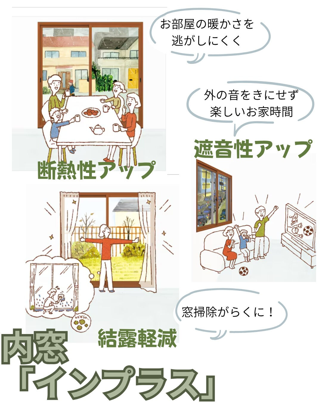 【内窓】こんにちは！まどありー