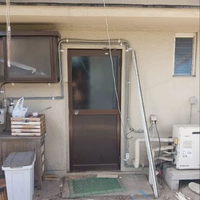画像4209：埼玉県本庄市　勝手口を新しく快適に