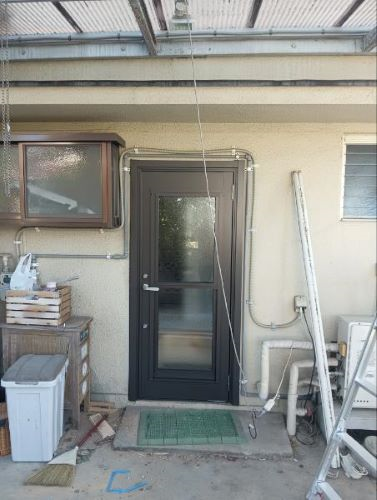 埼玉県本庄市　勝手口を新しく快適に